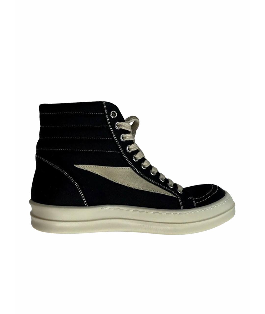 RICK OWENS DRKSHDW Черные кеды, фото 1
