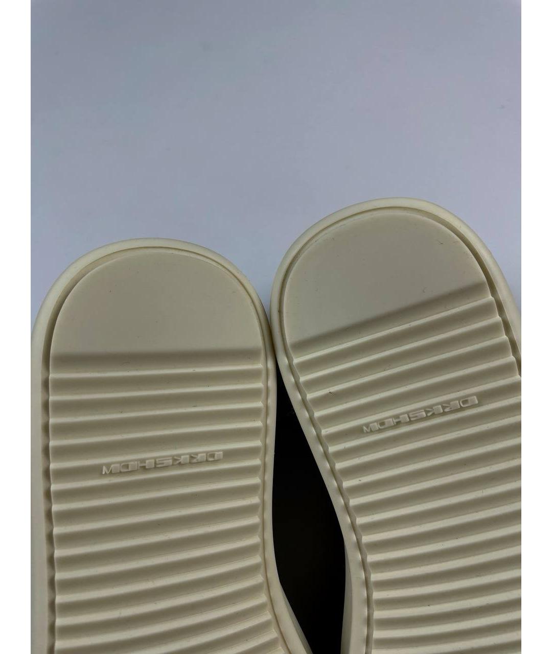 RICK OWENS DRKSHDW Черные кеды, фото 6