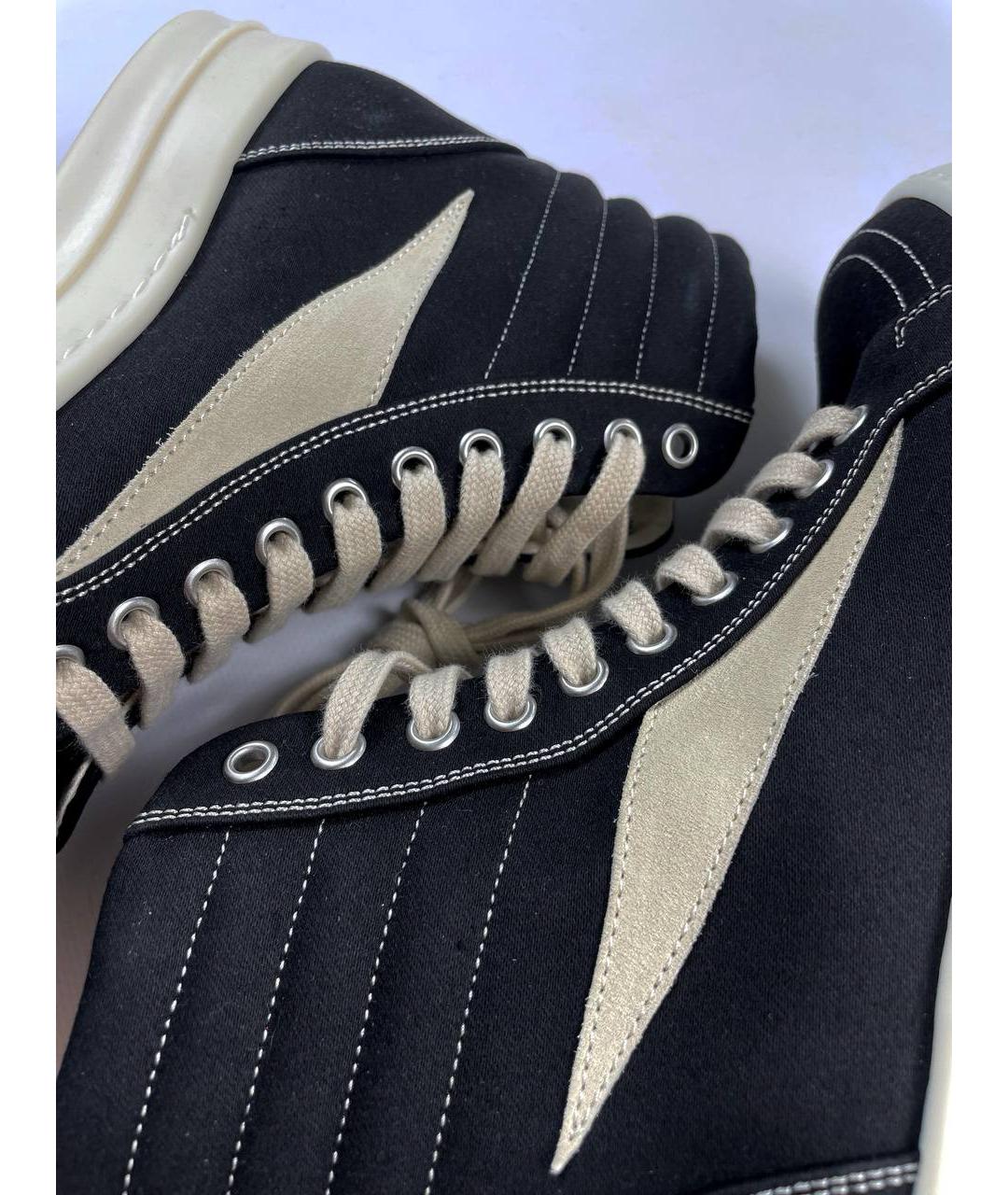RICK OWENS DRKSHDW Черные кеды, фото 4