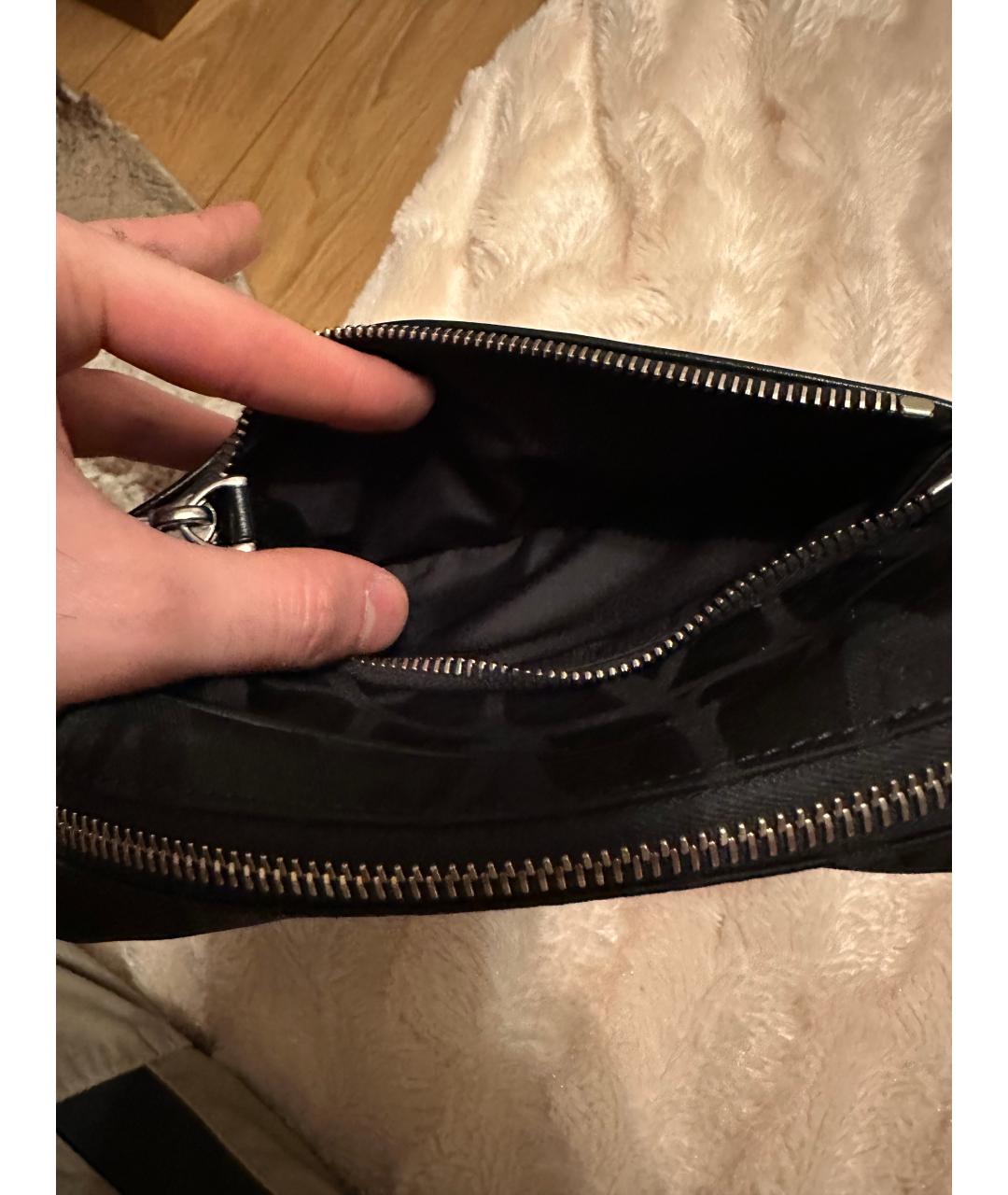 VALENTINO Коричневая деним сумка на плечо, фото 2