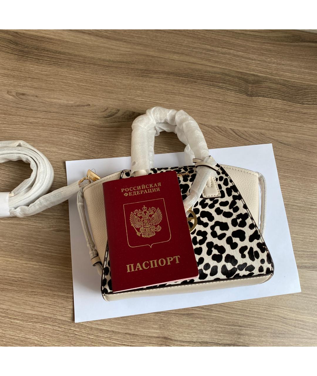 MICHAEL KORS Мульти кожаная сумка с короткими ручками, фото 8
