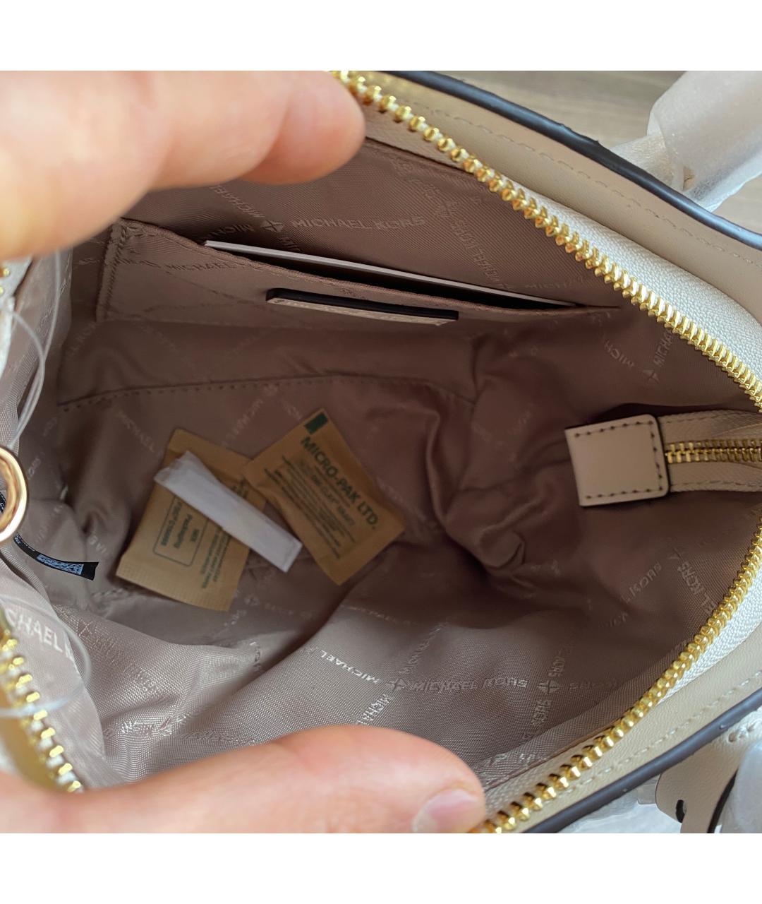 MICHAEL KORS Мульти кожаная сумка с короткими ручками, фото 4