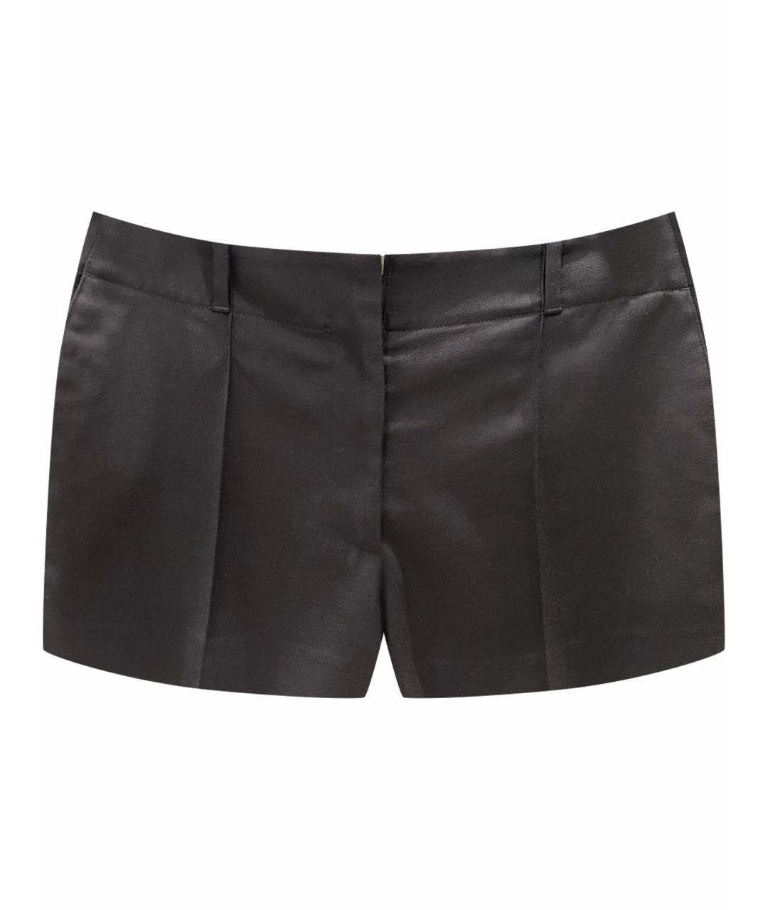 ACNE STUDIOS Черные полиэстеровые шорты, фото 1