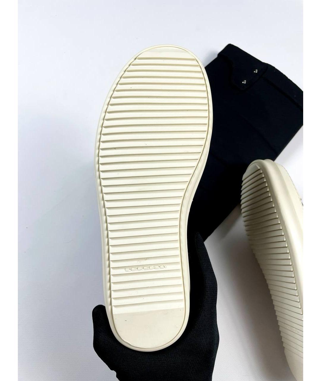 RICK OWENS DRKSHDW Черные высокие ботинки, фото 4
