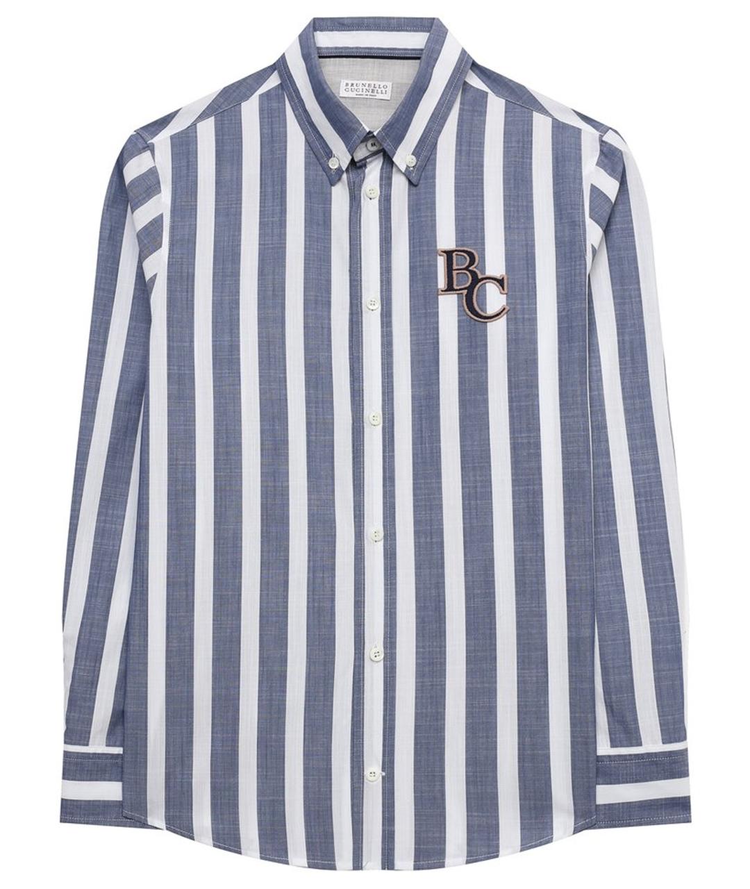 BRUNELLO CUCINELLI Белая хлопковая детская рубашка, фото 1