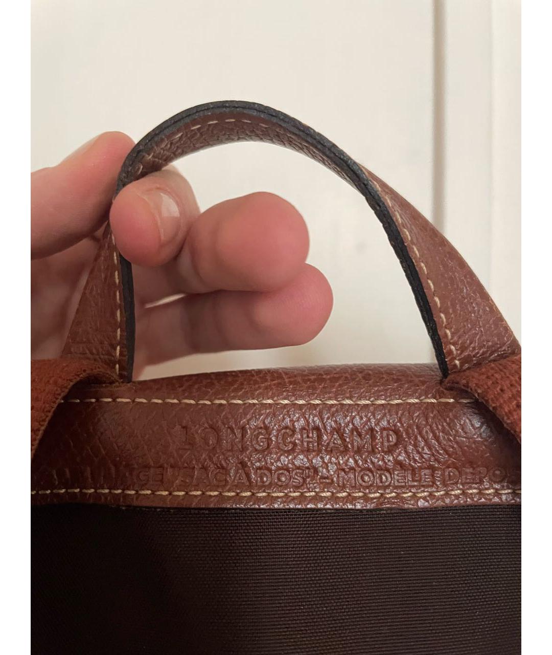 LONGCHAMP Коричневый рюкзак, фото 6