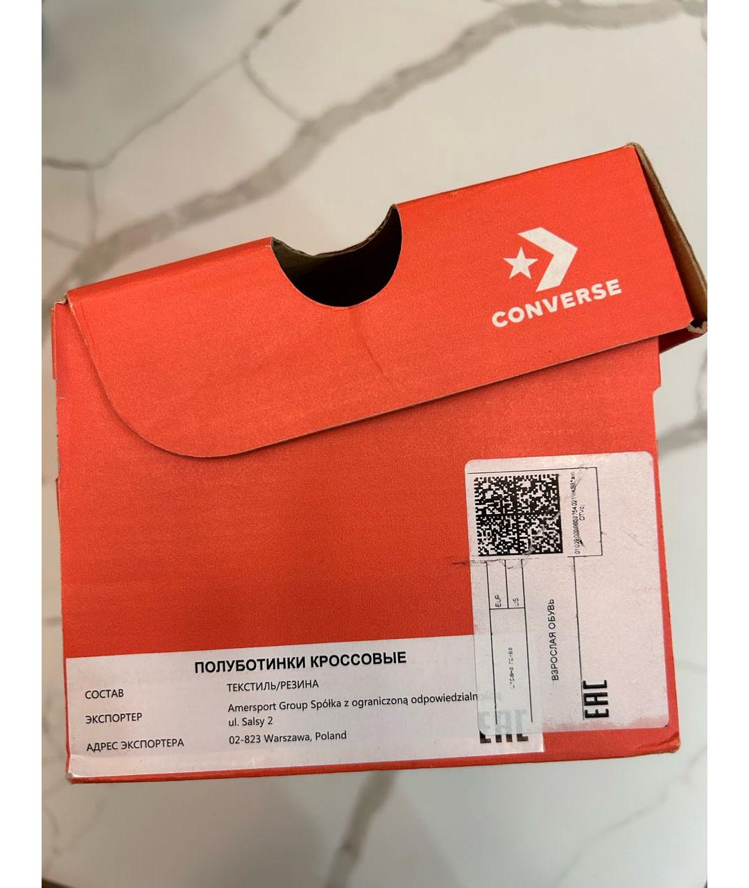CONVERSE Хаки текстильные низкие кроссовки / кеды, фото 5