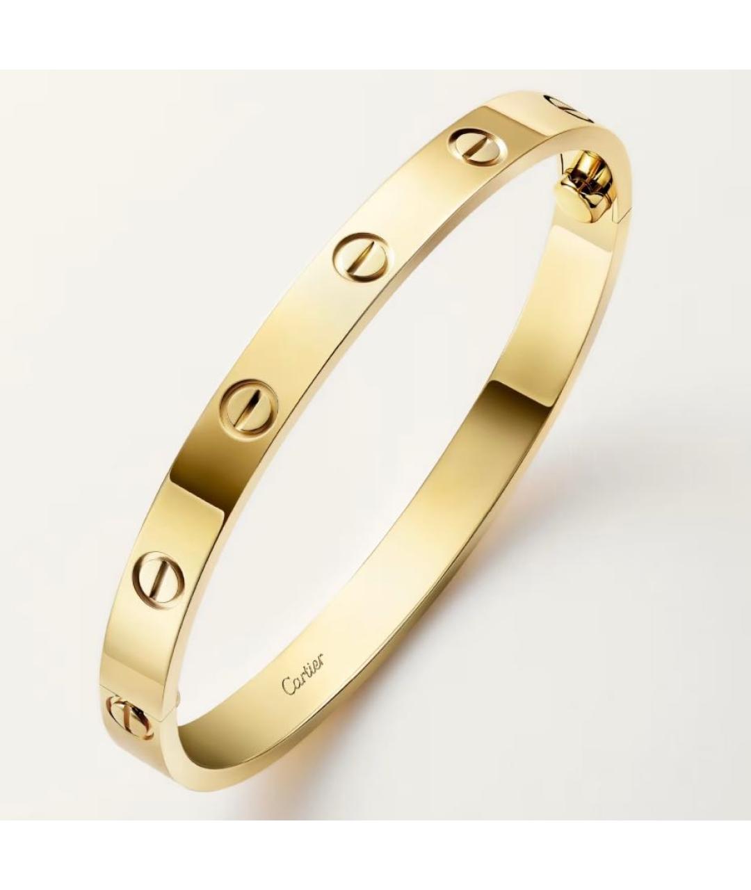 CARTIER Золотой браслет из желтого золота, фото 2