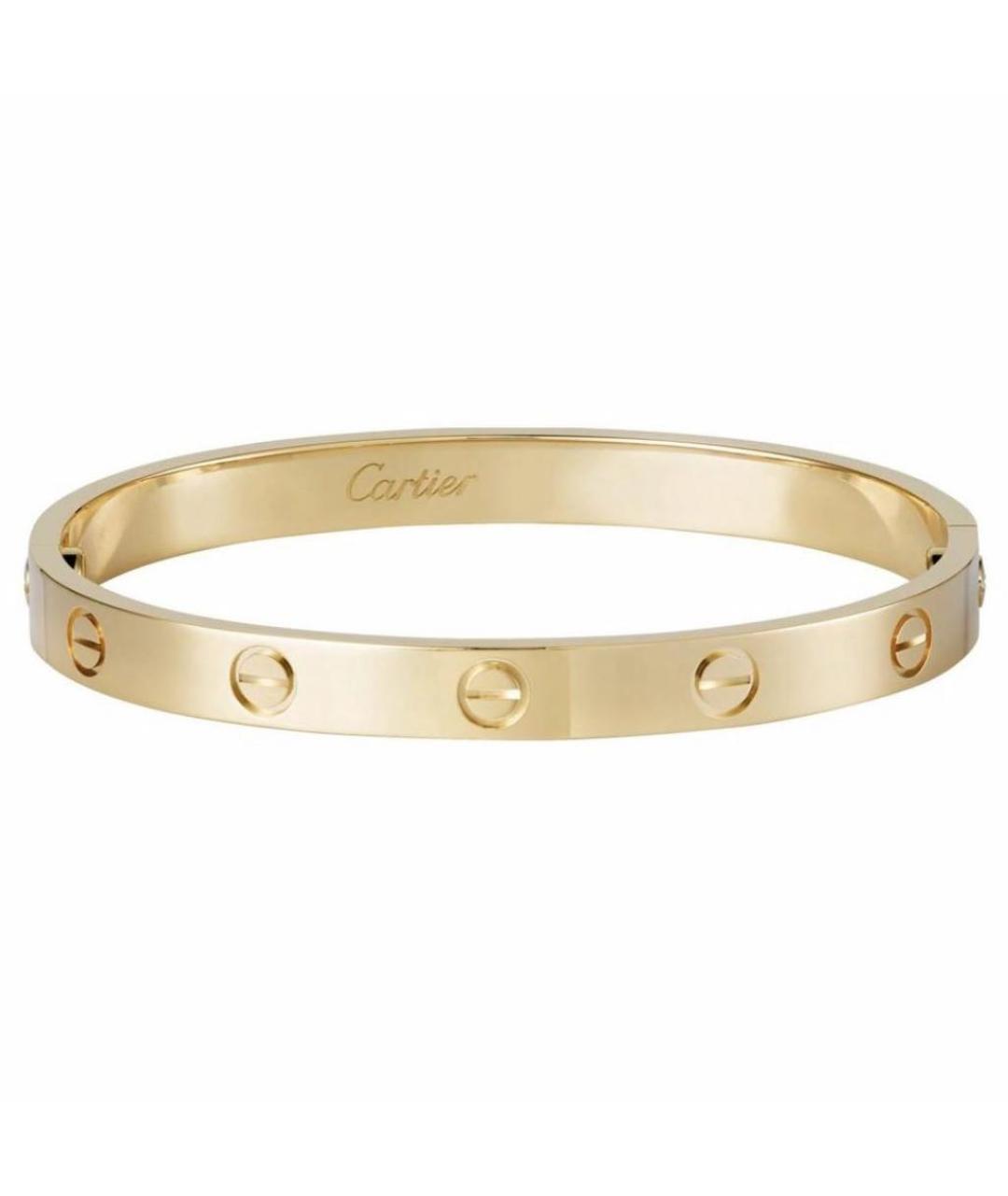 CARTIER Золотой браслет из желтого золота, фото 1
