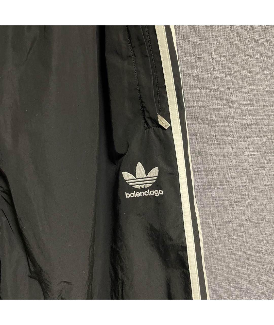 BALENCIAGA Черные брюки широкие, фото 3