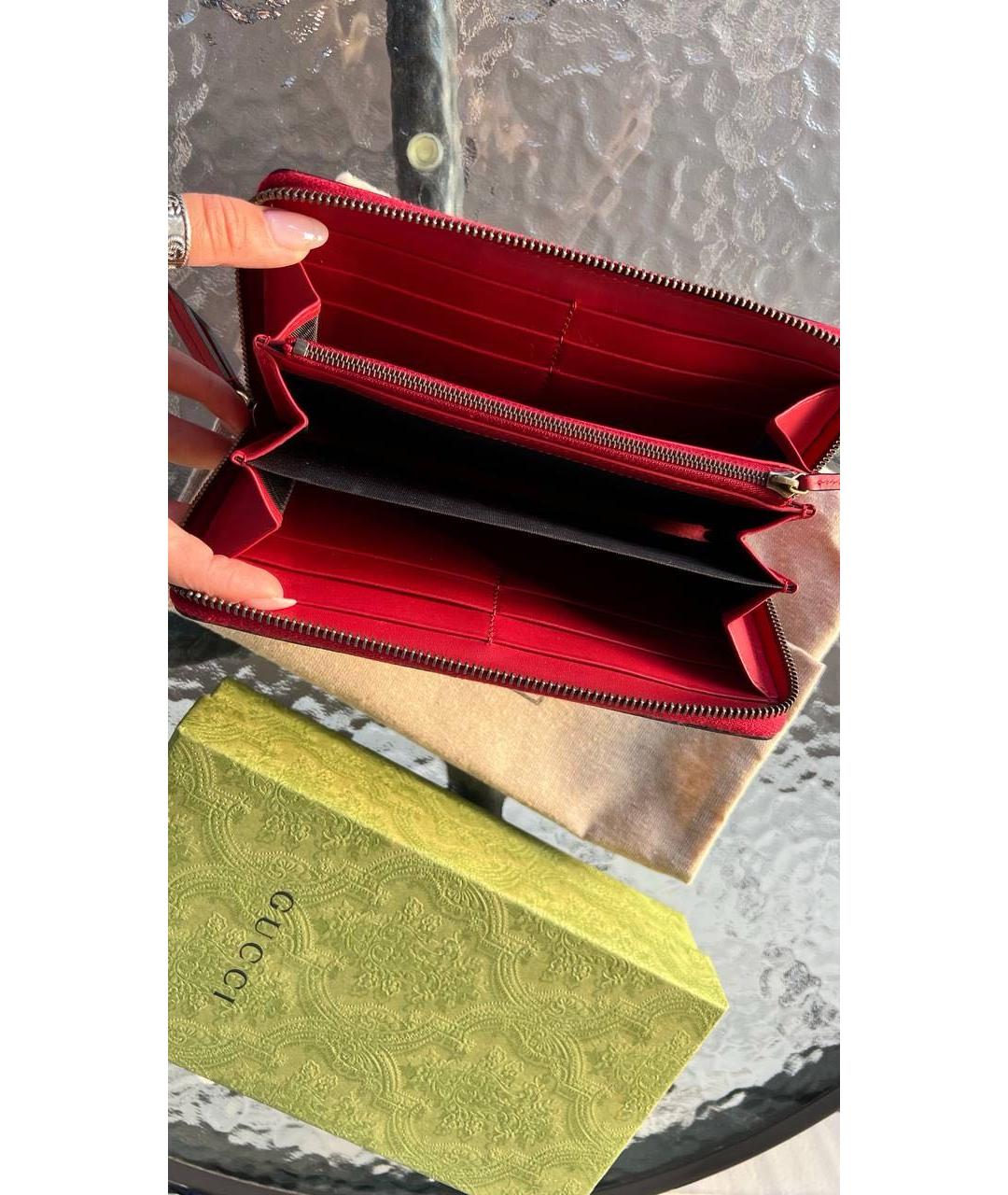 GUCCI Коричневый кошелек, фото 5