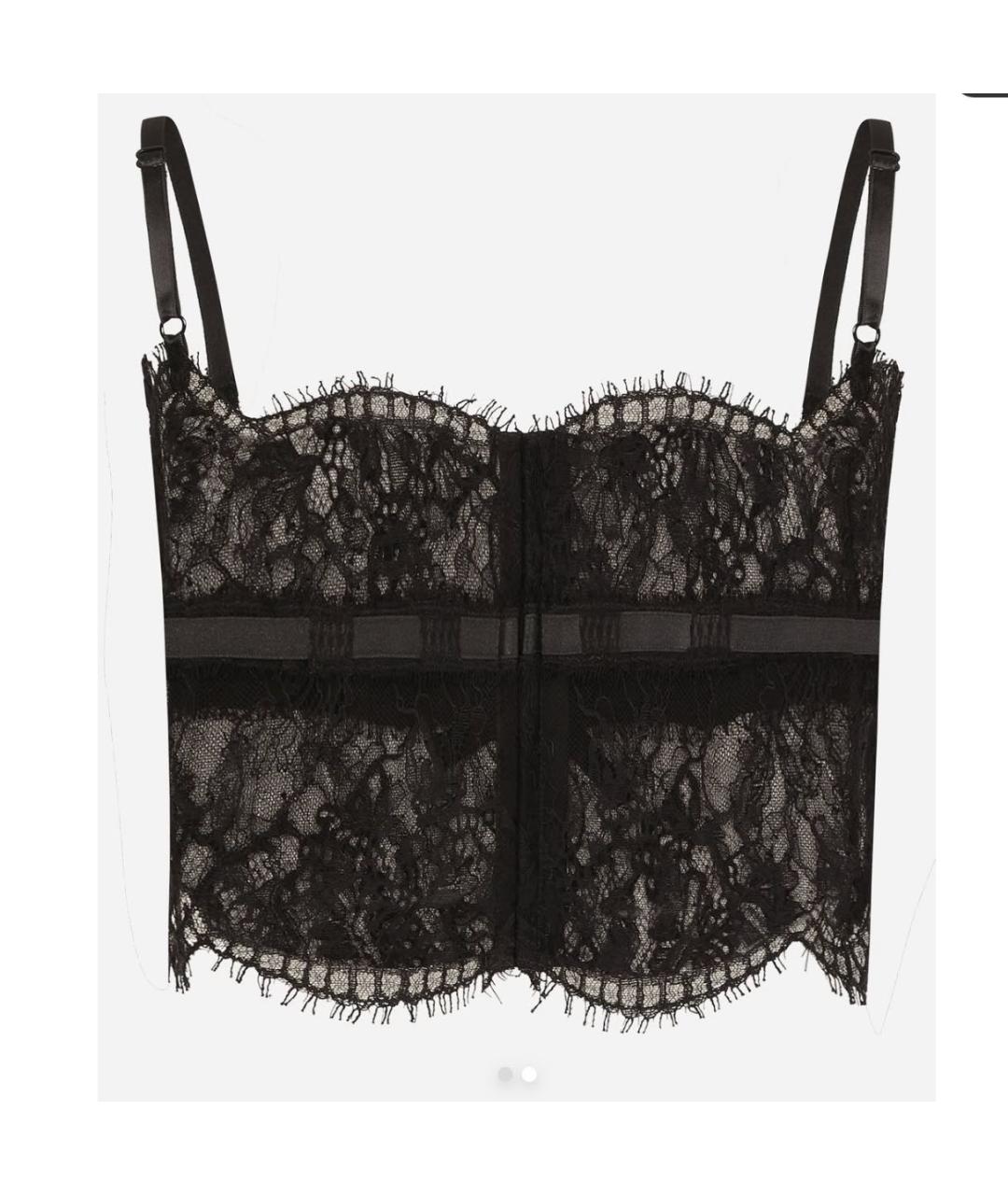 DOLCE&GABBANA Черный корсеты, фото 2