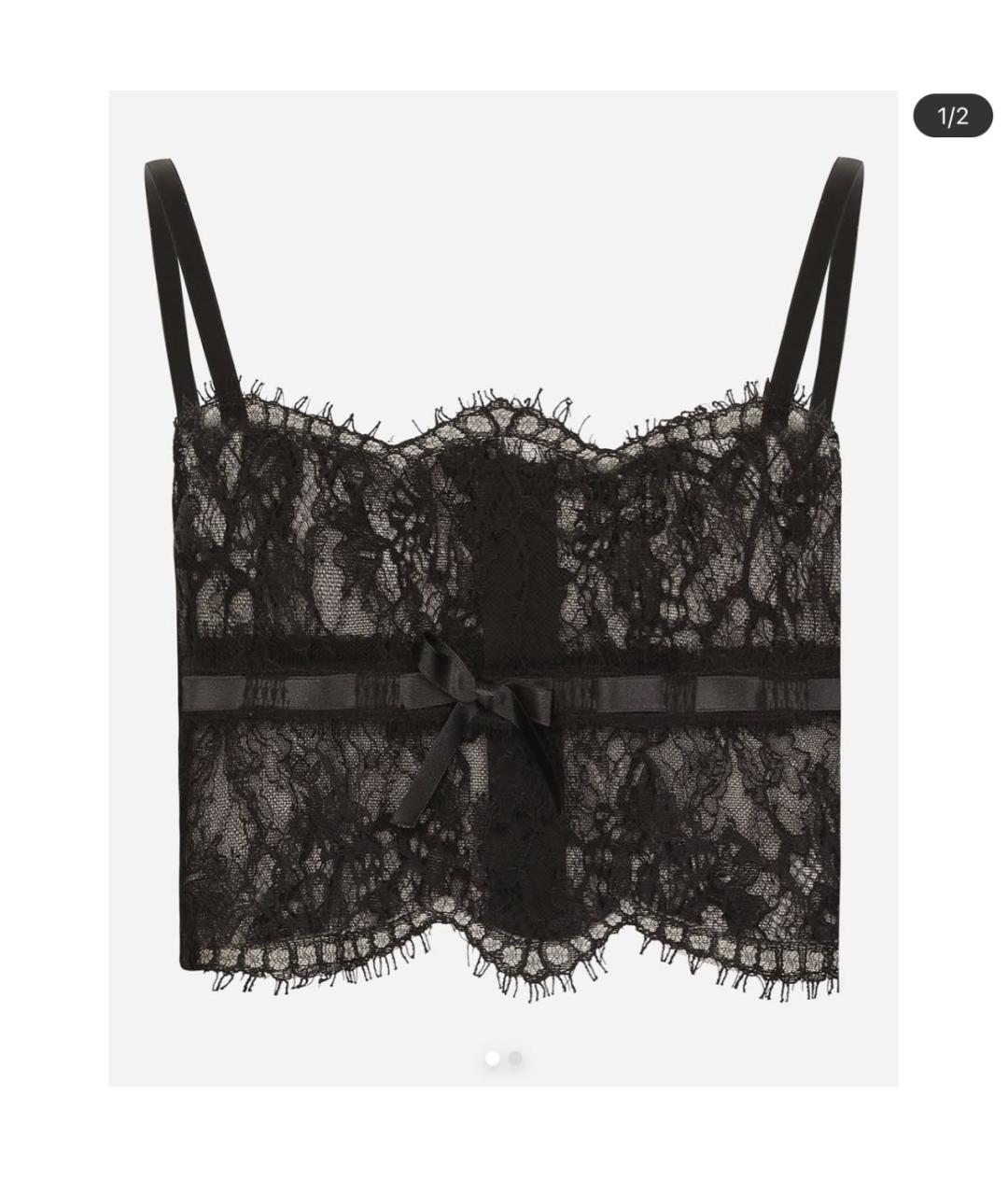 DOLCE&GABBANA Черный корсеты, фото 3