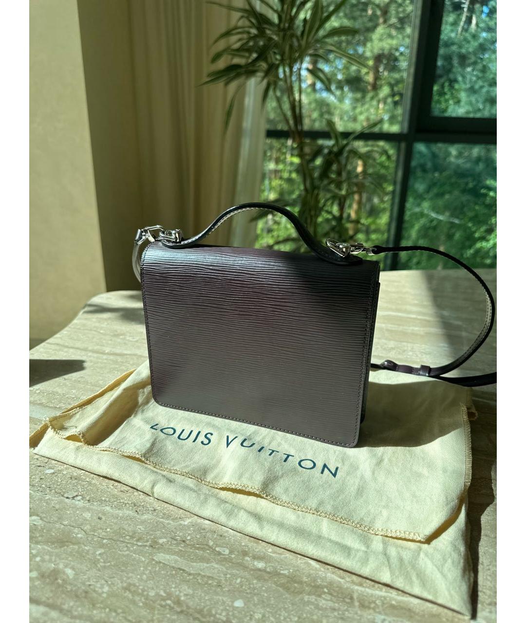 LOUIS VUITTON Фиолетовая сумка через плечо, фото 3