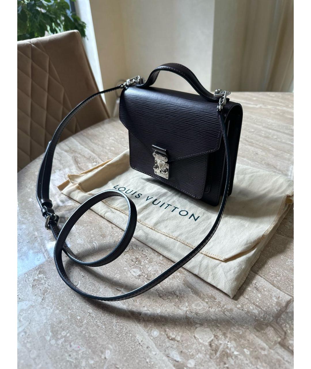 LOUIS VUITTON Фиолетовая сумка через плечо, фото 2