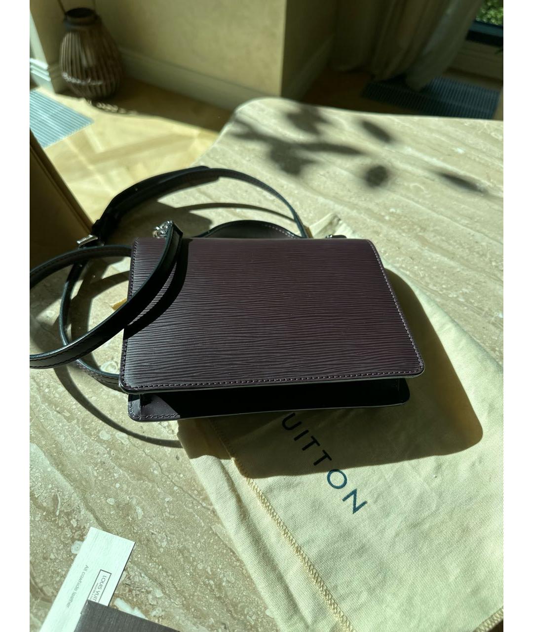 LOUIS VUITTON Фиолетовая сумка через плечо, фото 6