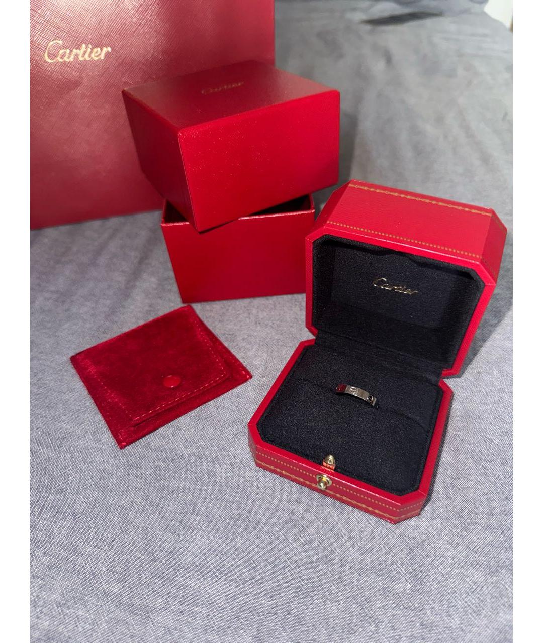 CARTIER Кольцо из белого золота, фото 7
