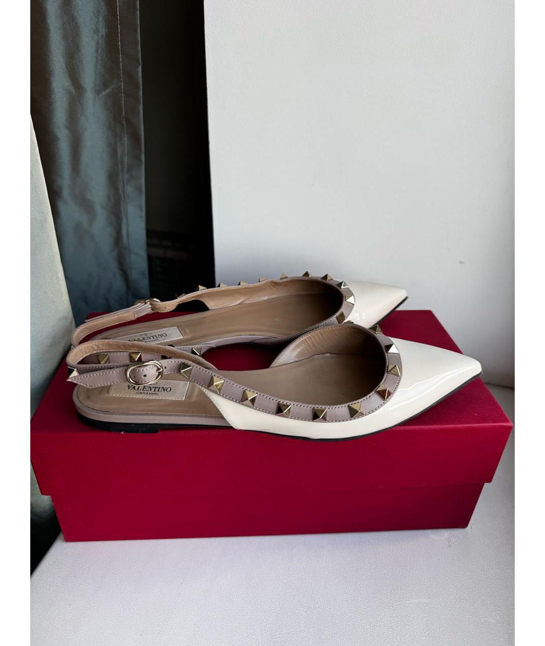 VALENTINO Балетки из лакированной кожи, фото 8