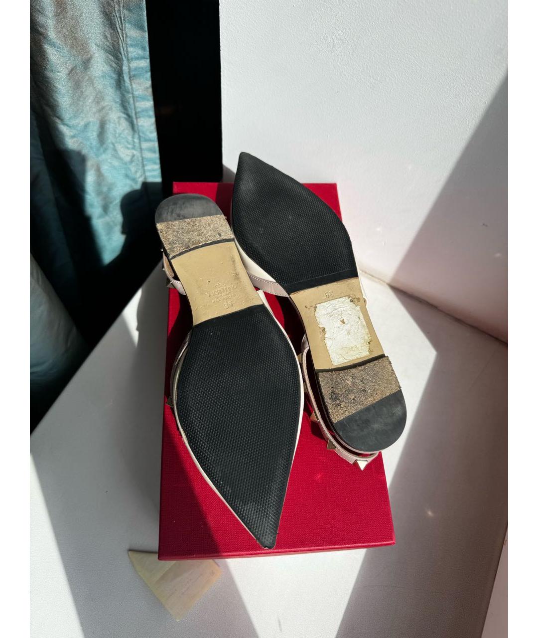 VALENTINO Балетки из лакированной кожи, фото 4