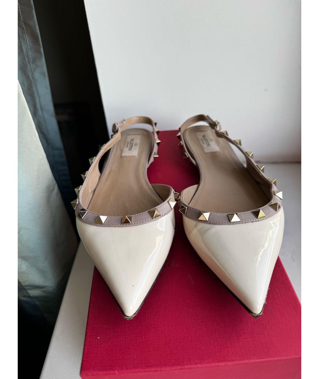 VALENTINO Балетки из лакированной кожи, фото 7