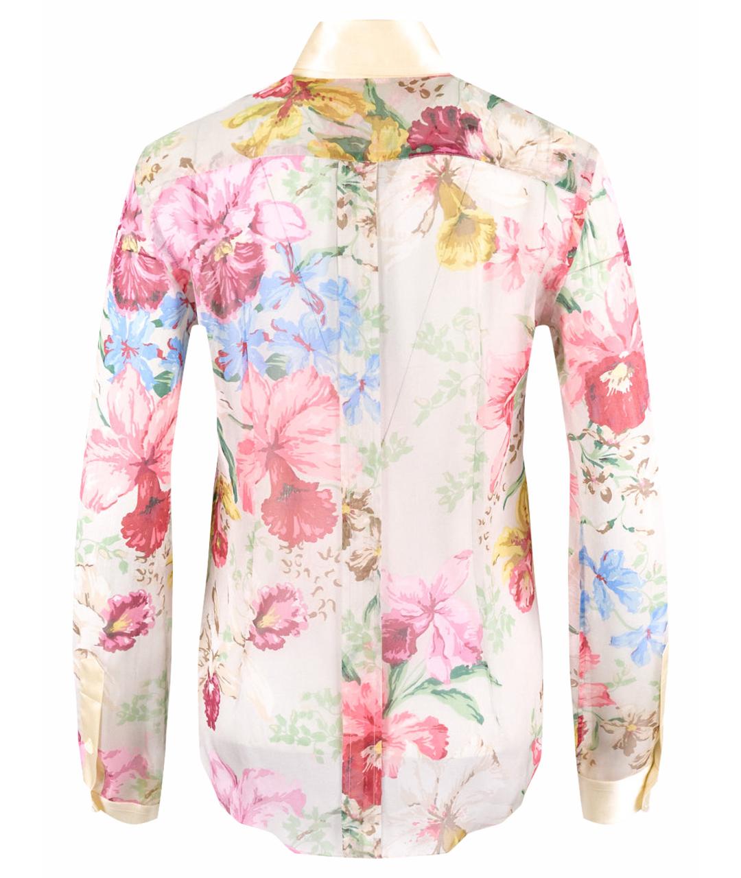 DOLCE&GABBANA Мульти шелковая блузы, фото 8