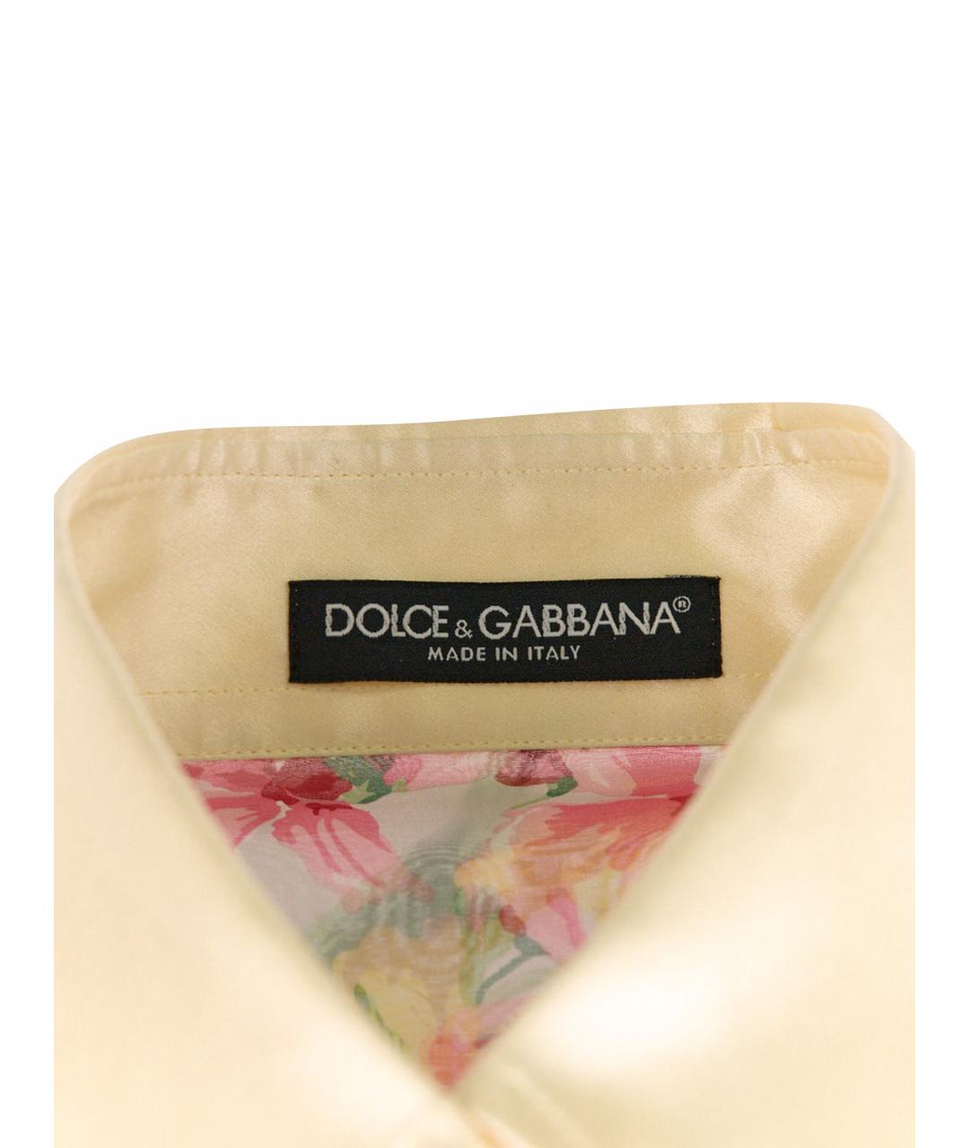 DOLCE&GABBANA Мульти шелковая блузы, фото 7
