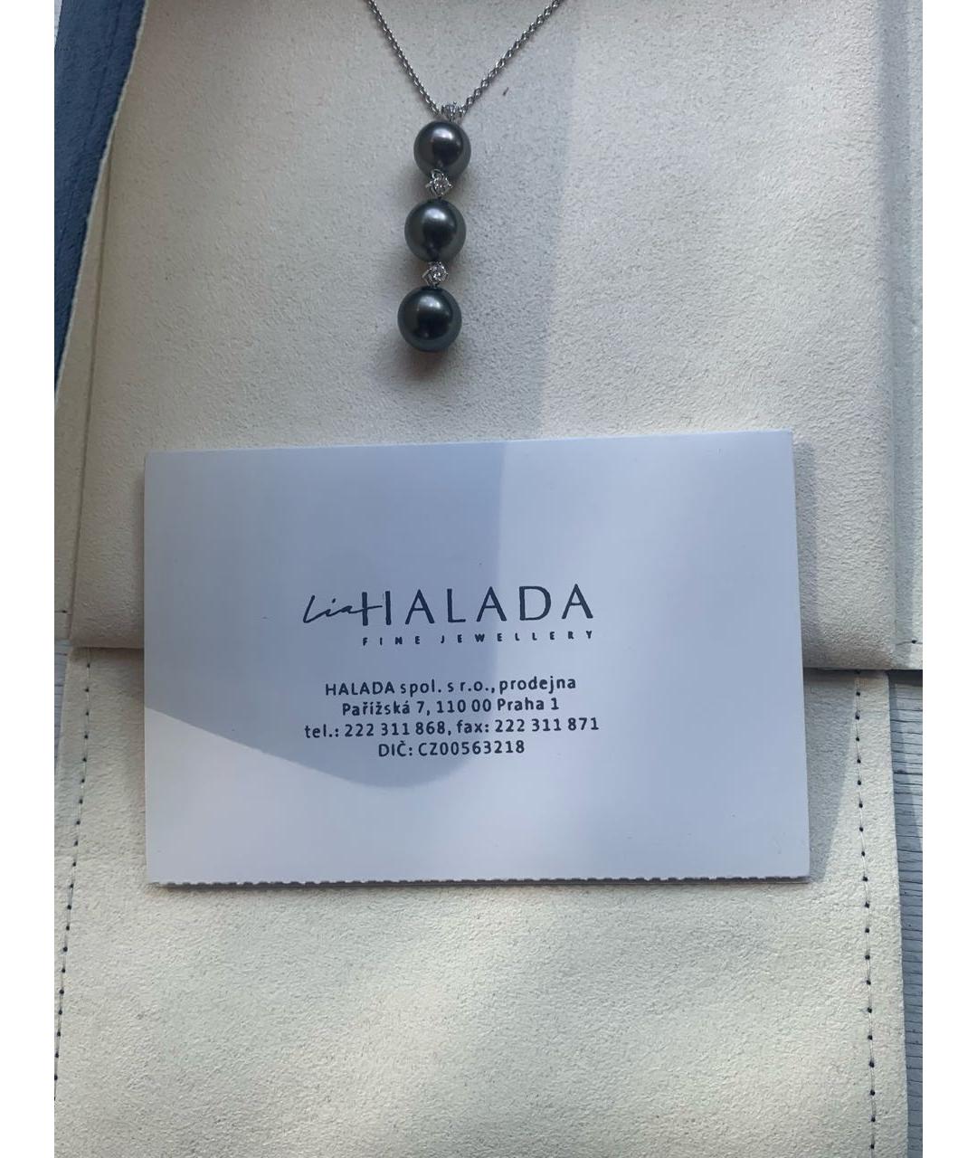 Mikimoto Черная жемчужная подвеска, фото 8