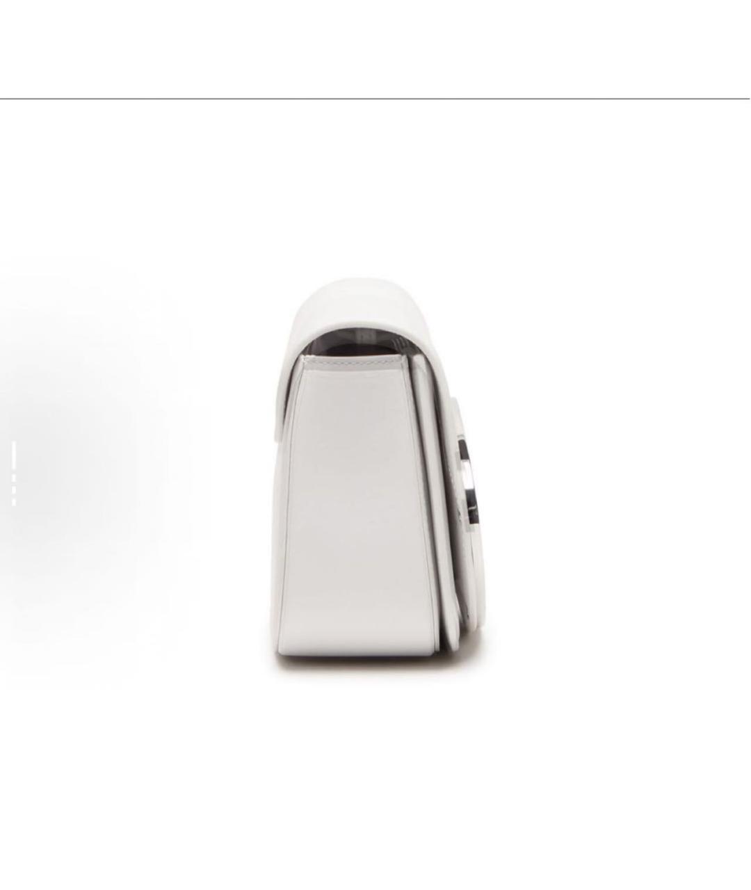 DIESEL Серебряная кожаная сумка на плечо, фото 3