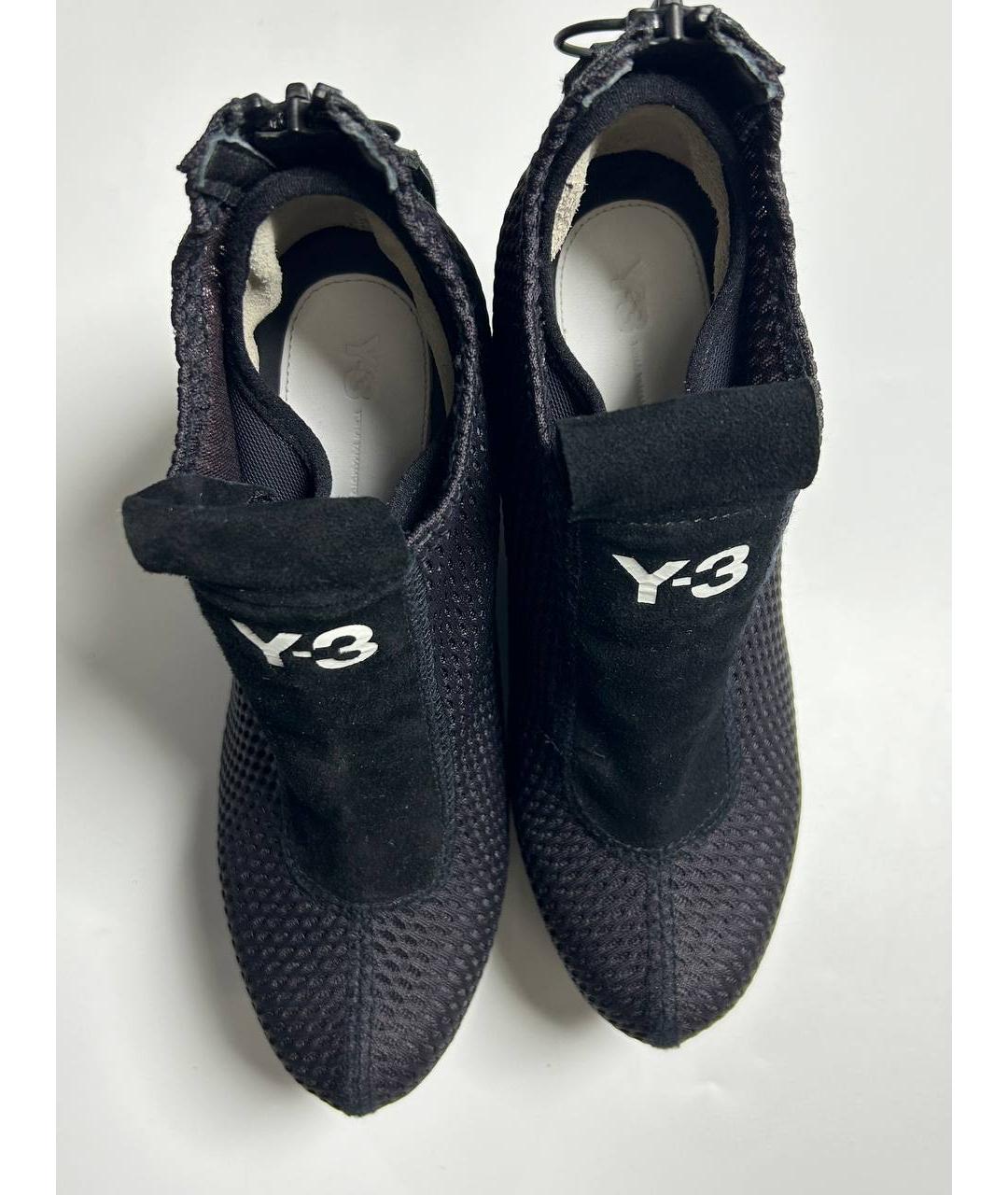 Y-3 Черные ботинки, фото 3