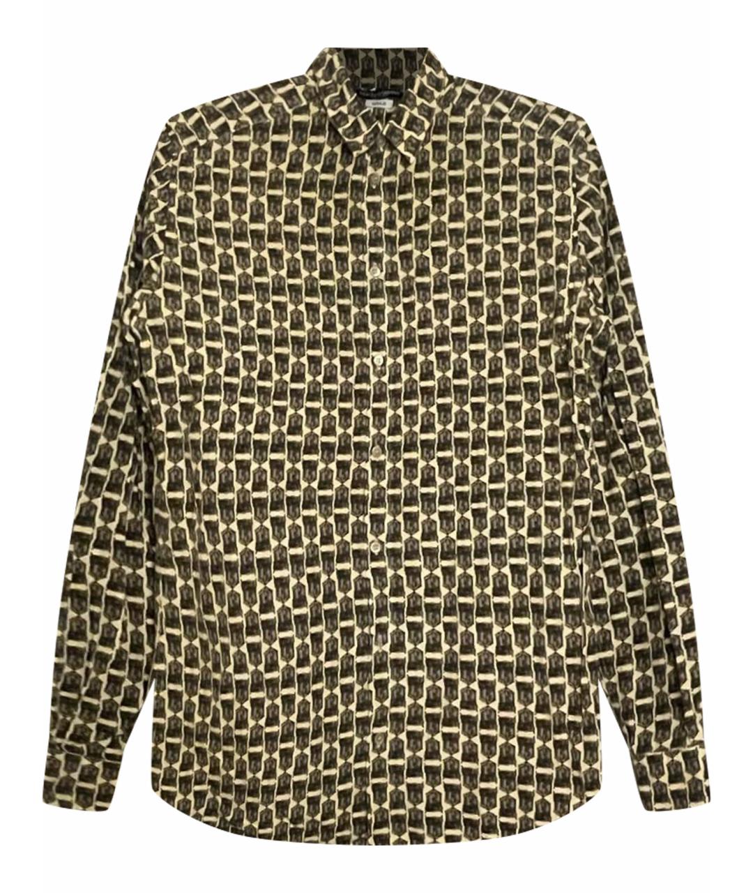 DOLCE&GABBANA Хлопковая кэжуал рубашка, фото 1