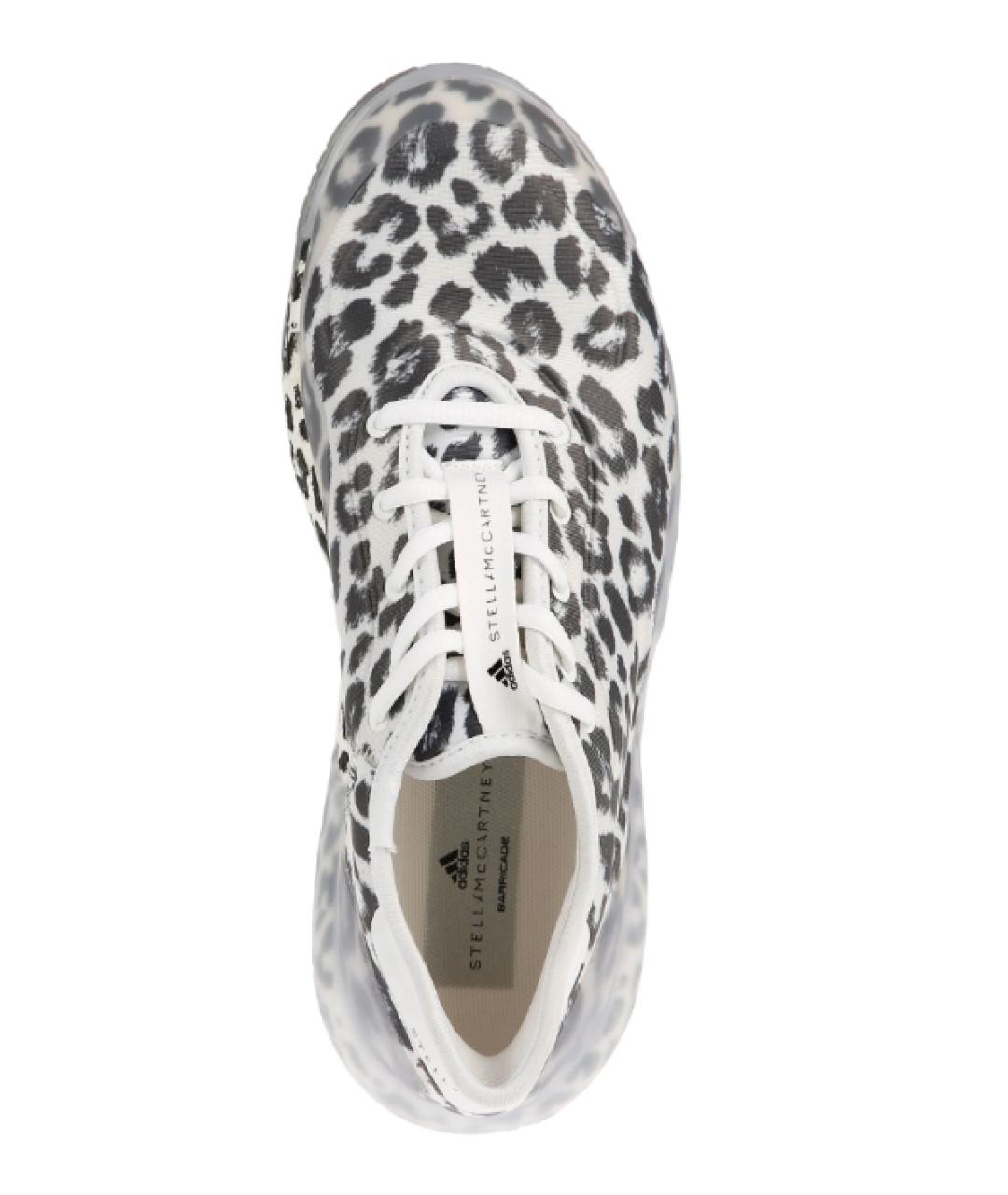 ADIDAS BY STELLA MCCARTNEY Белые текстильные кроссовки, фото 2