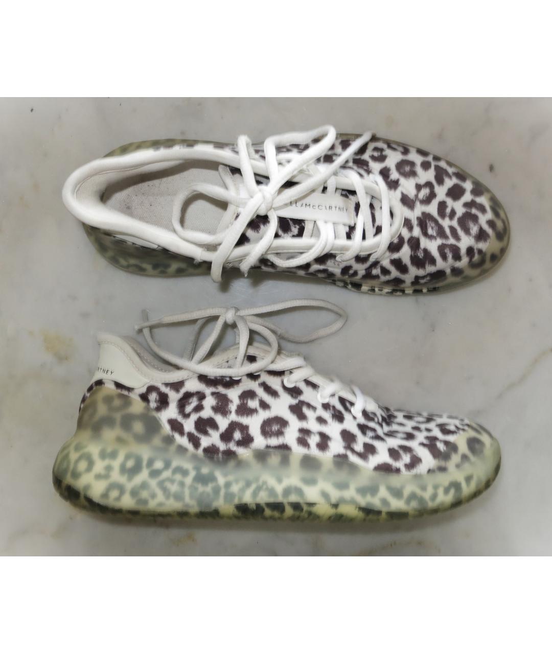 ADIDAS BY STELLA MCCARTNEY Белые текстильные кроссовки, фото 5