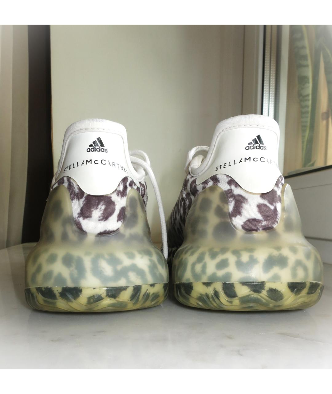 ADIDAS BY STELLA MCCARTNEY Белые текстильные кроссовки, фото 6