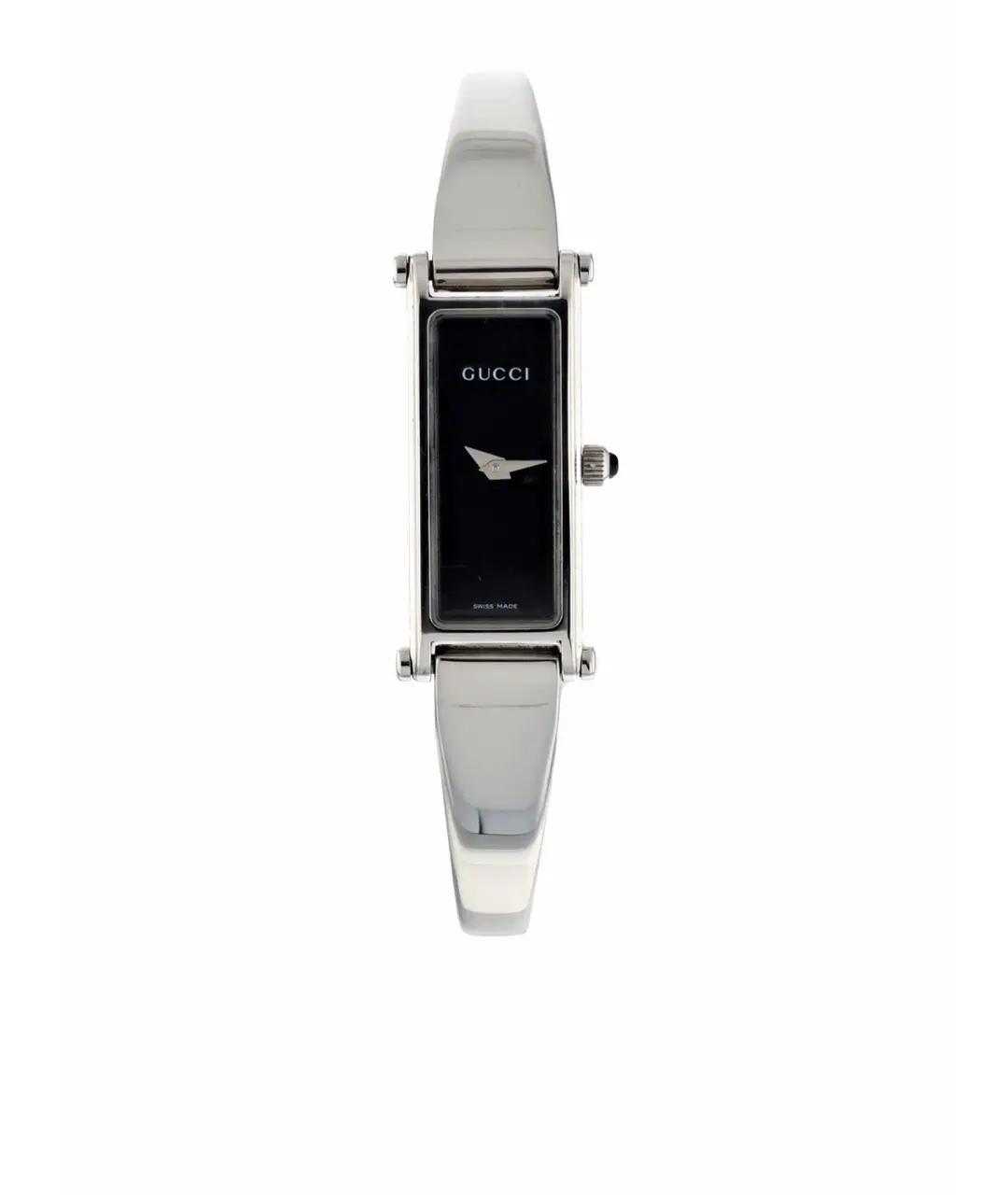 GUCCI Серебряные часы, фото 1