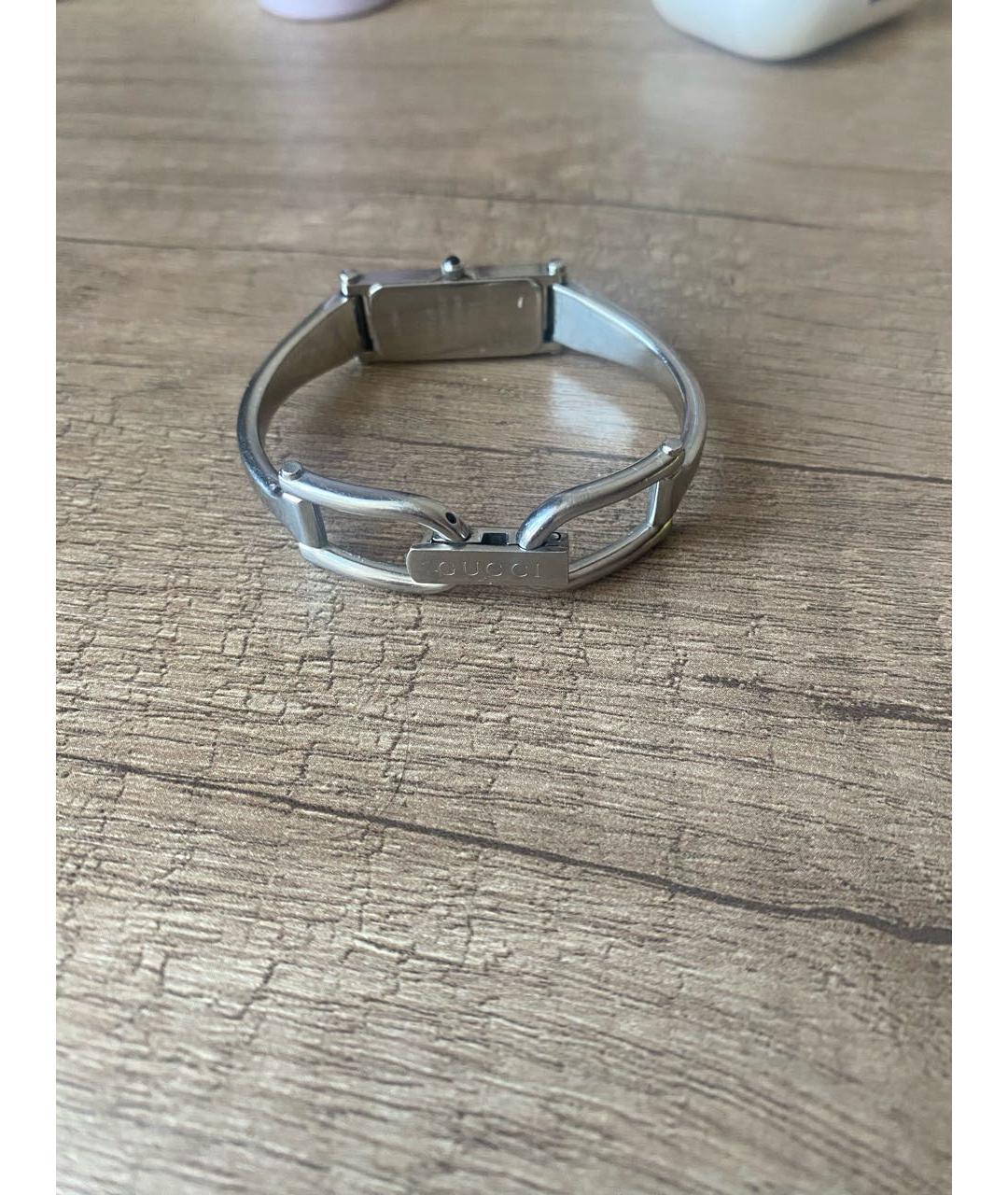 GUCCI Серебряные часы, фото 5