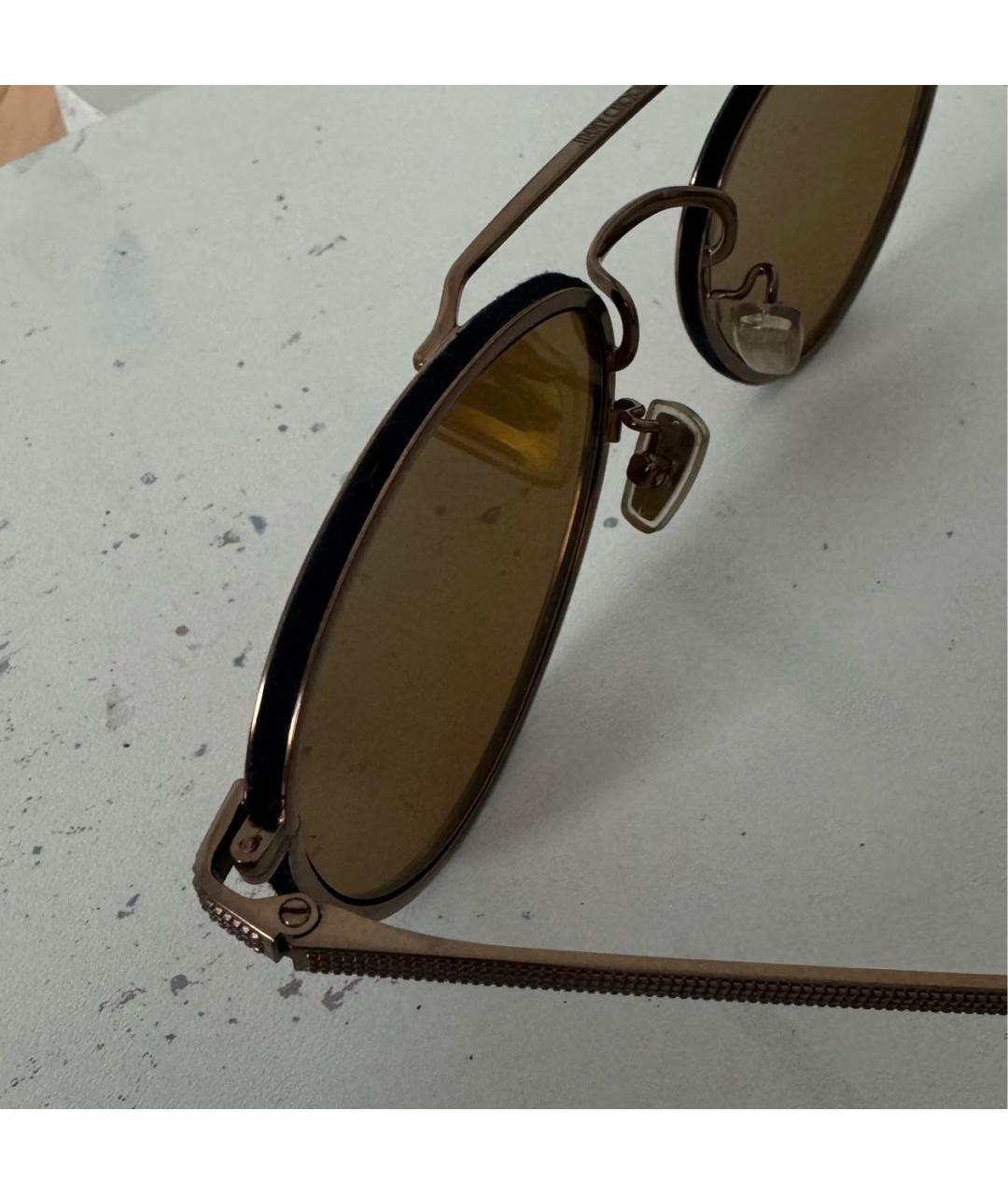 JIMMY CHOO Коричневые солнцезащитные очки, фото 3