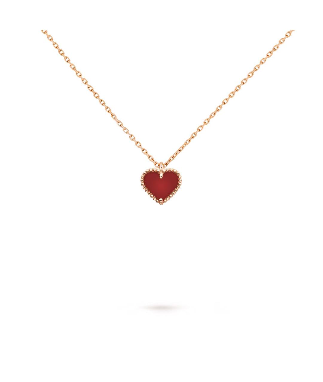 VAN CLEEF & ARPELS Красная подвеска из розового золота, фото 6