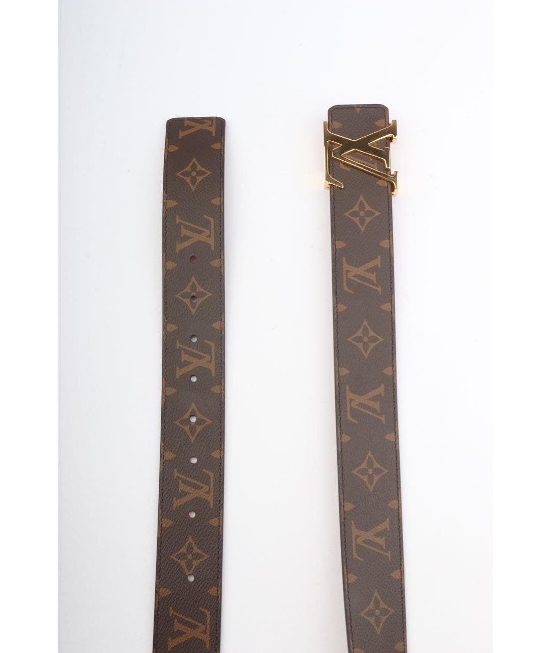 LOUIS VUITTON Коричневый ремень, фото 5