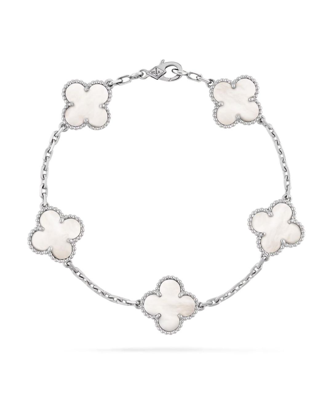 VAN CLEEF & ARPELS Белый браслет из белого золота, фото 6