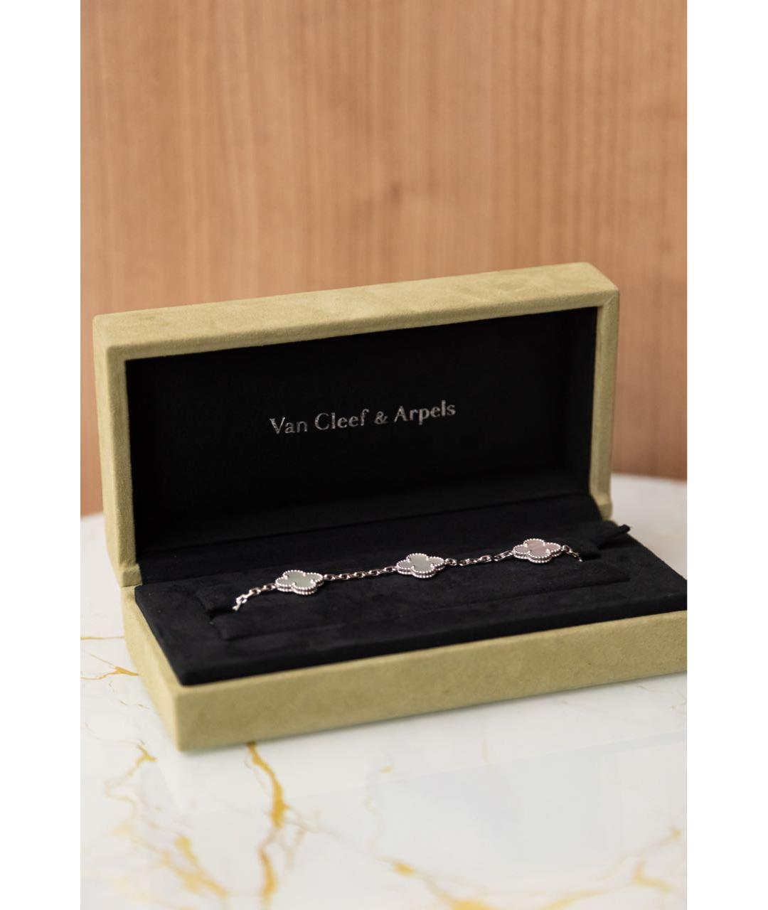 VAN CLEEF & ARPELS Белый браслет из белого золота, фото 4