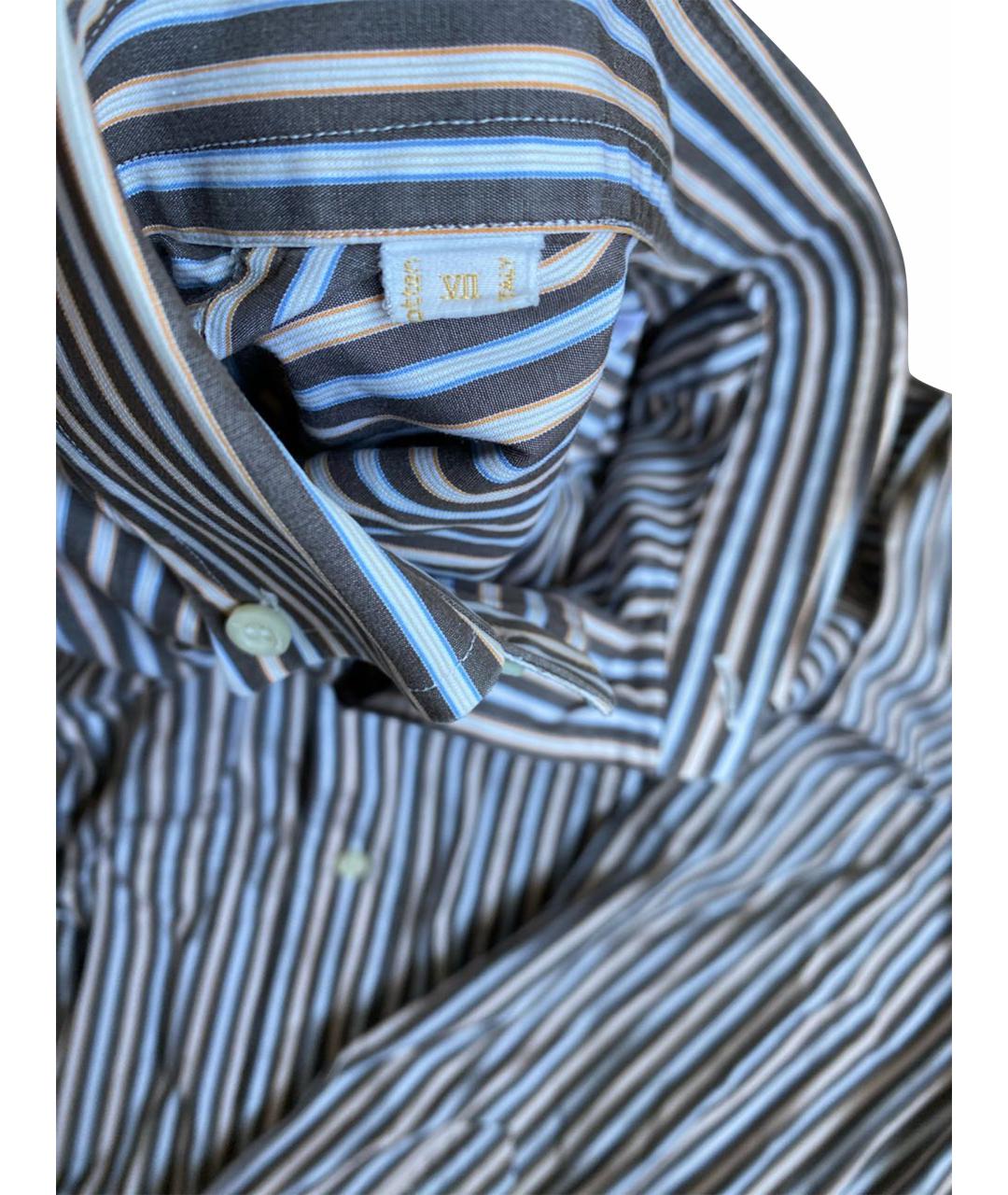 BRIONI Белая хлопковая классическая рубашка, фото 7