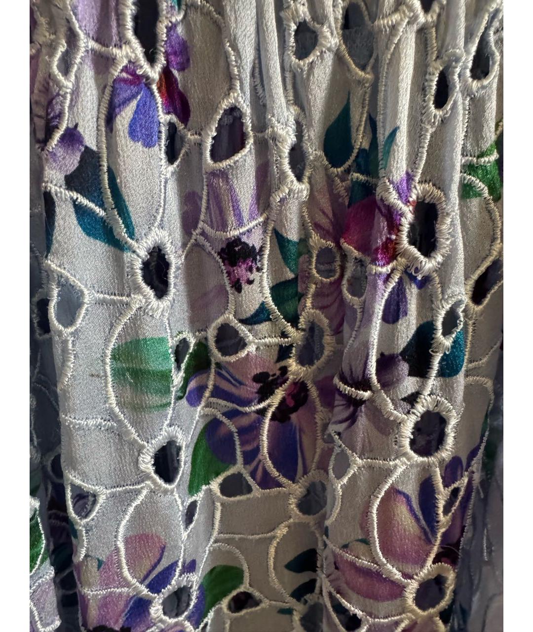 MISSONI Мульти шелковое повседневное платье, фото 6