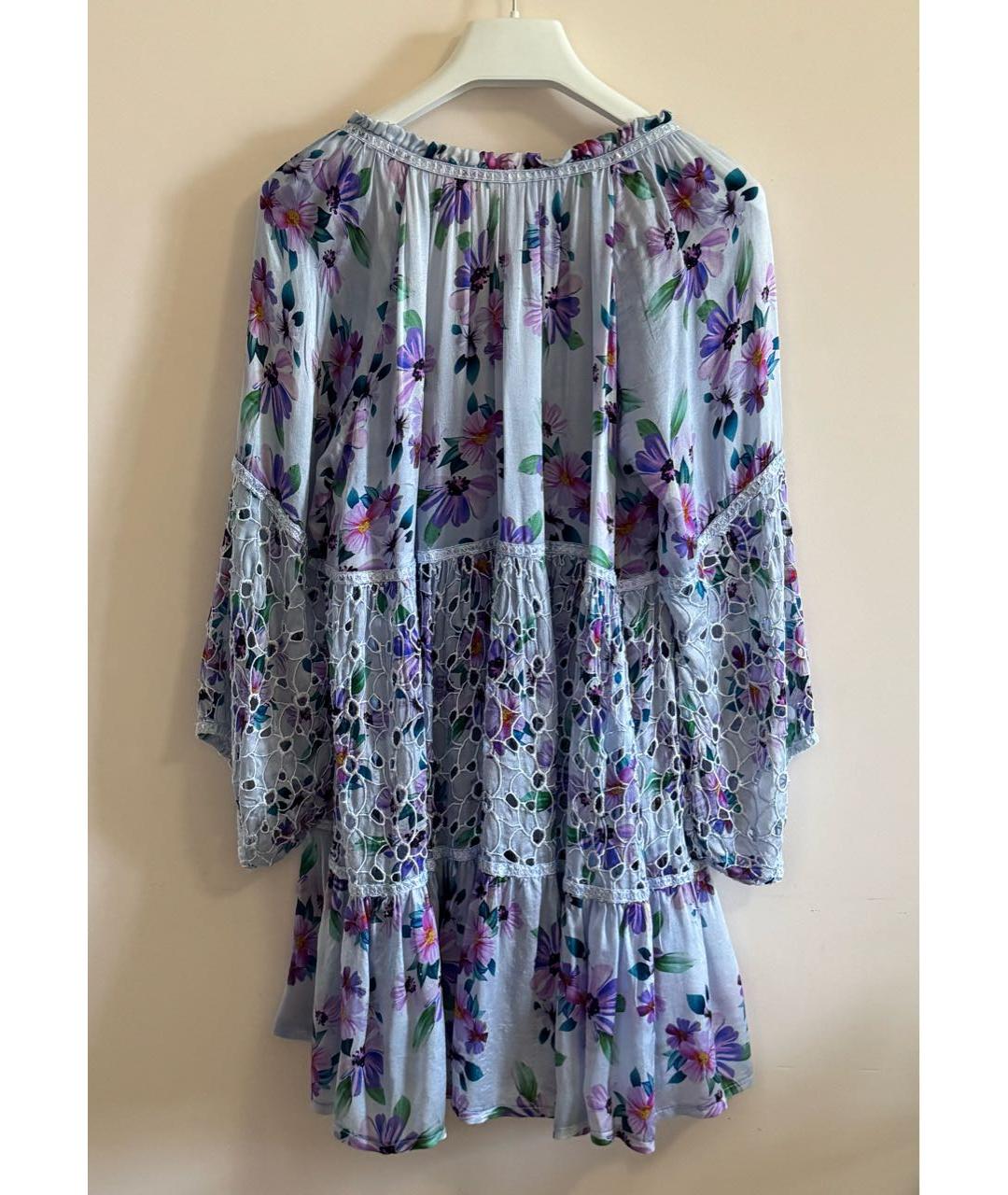 MISSONI Мульти шелковое повседневное платье, фото 2