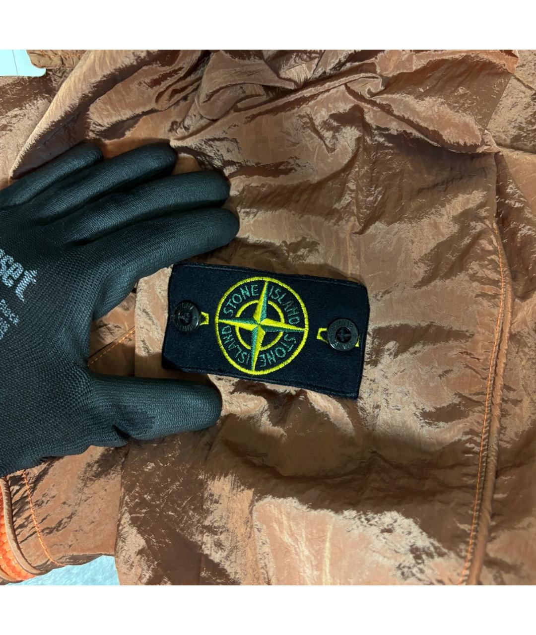 STONE ISLAND Оранжевая куртка, фото 5
