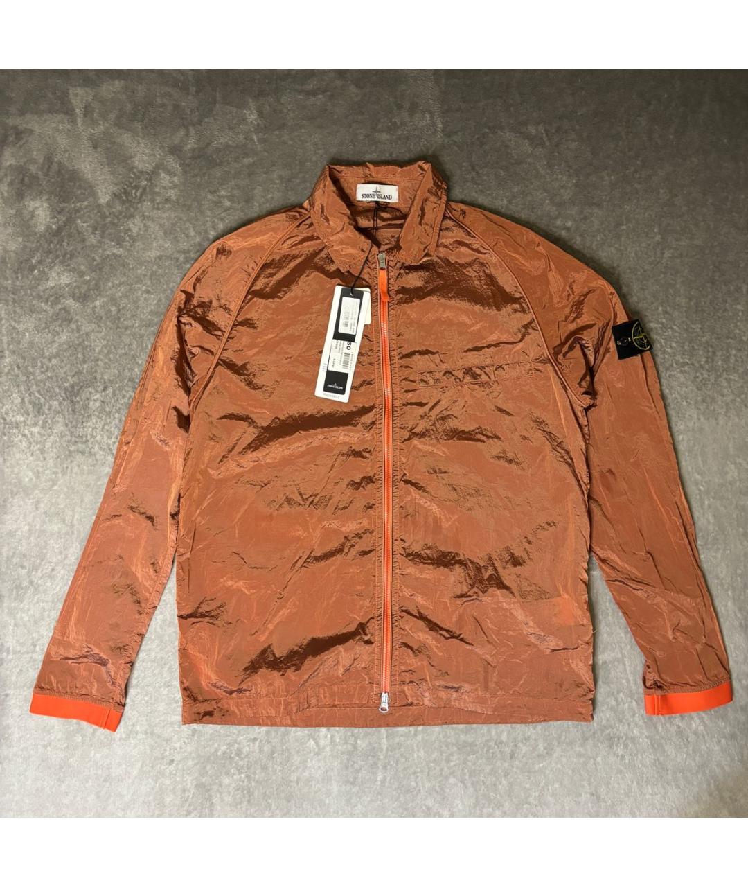 STONE ISLAND Оранжевая куртка, фото 9