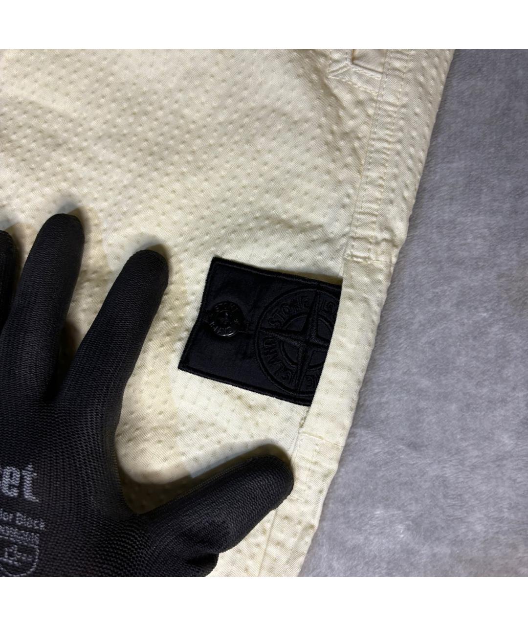 STONE ISLAND SHADOW PROJECT Бежевые шорты, фото 3
