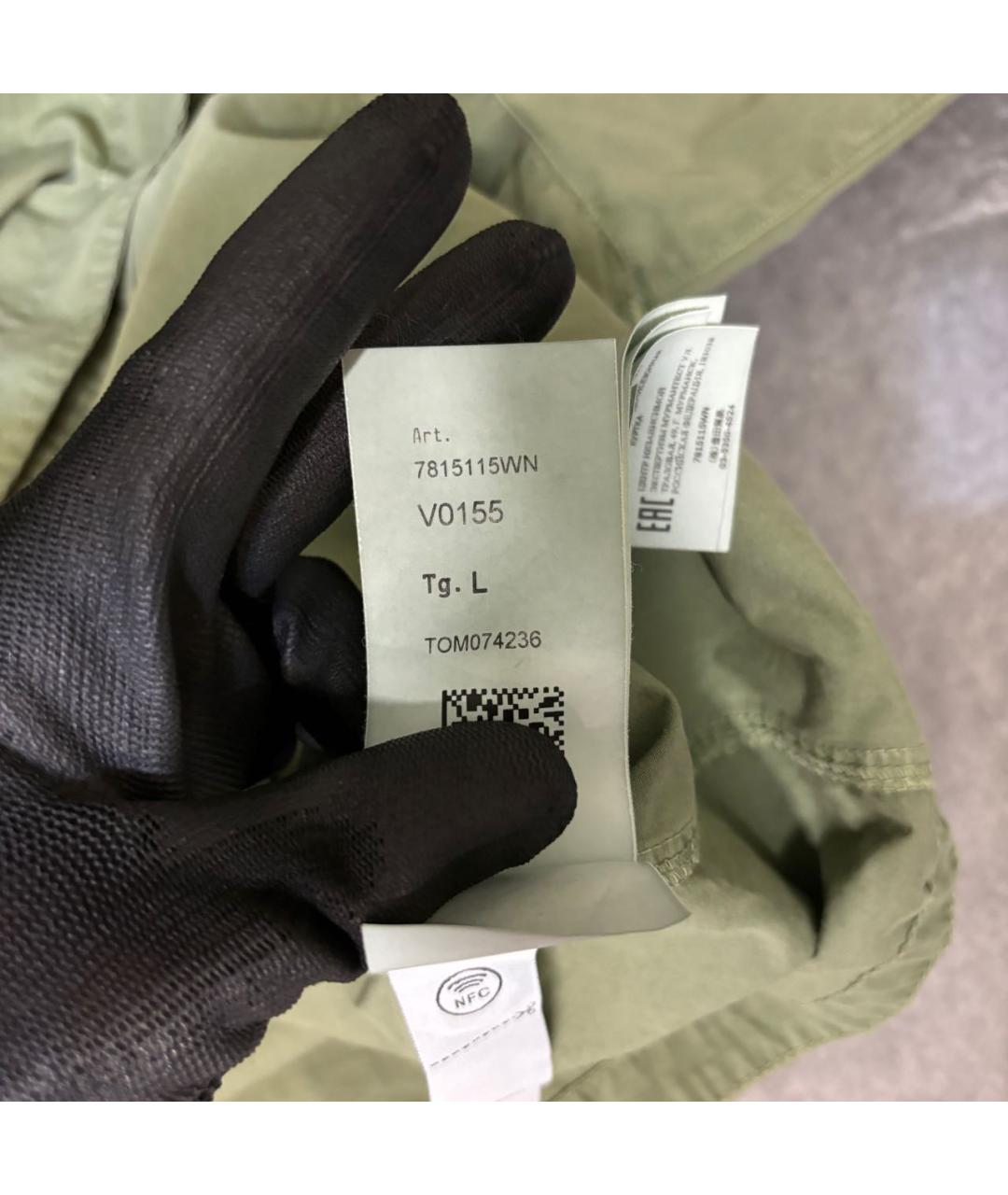 STONE ISLAND Зеленая куртка, фото 8