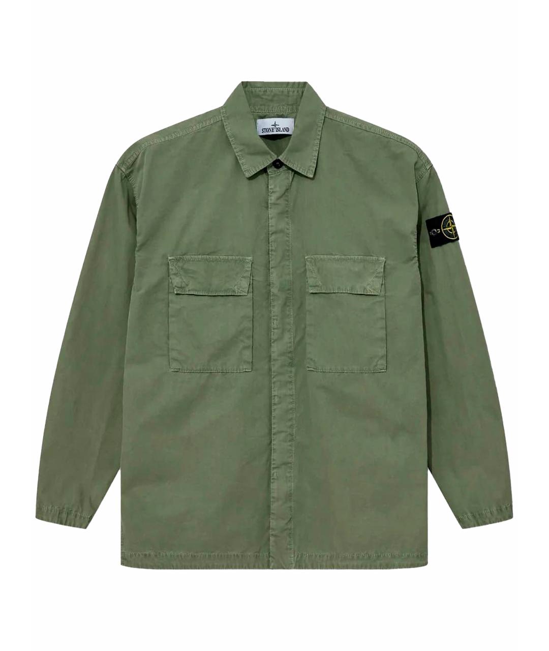 STONE ISLAND Зеленая куртка, фото 1