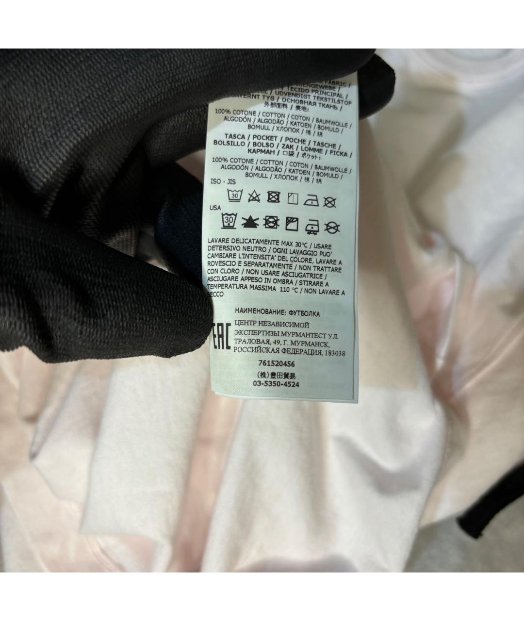 STONE ISLAND Розовая футболка, фото 7