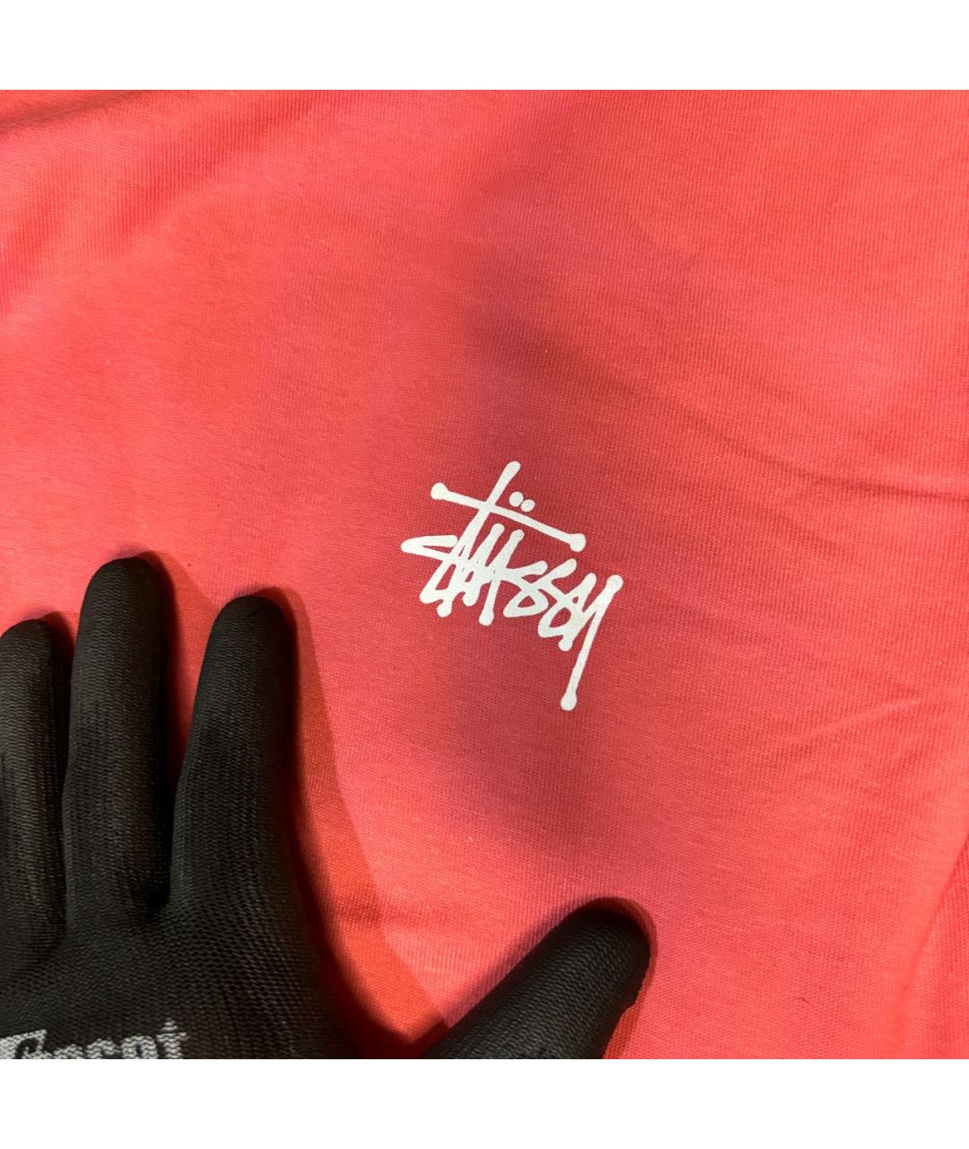 STUSSY Красная футболка, фото 6